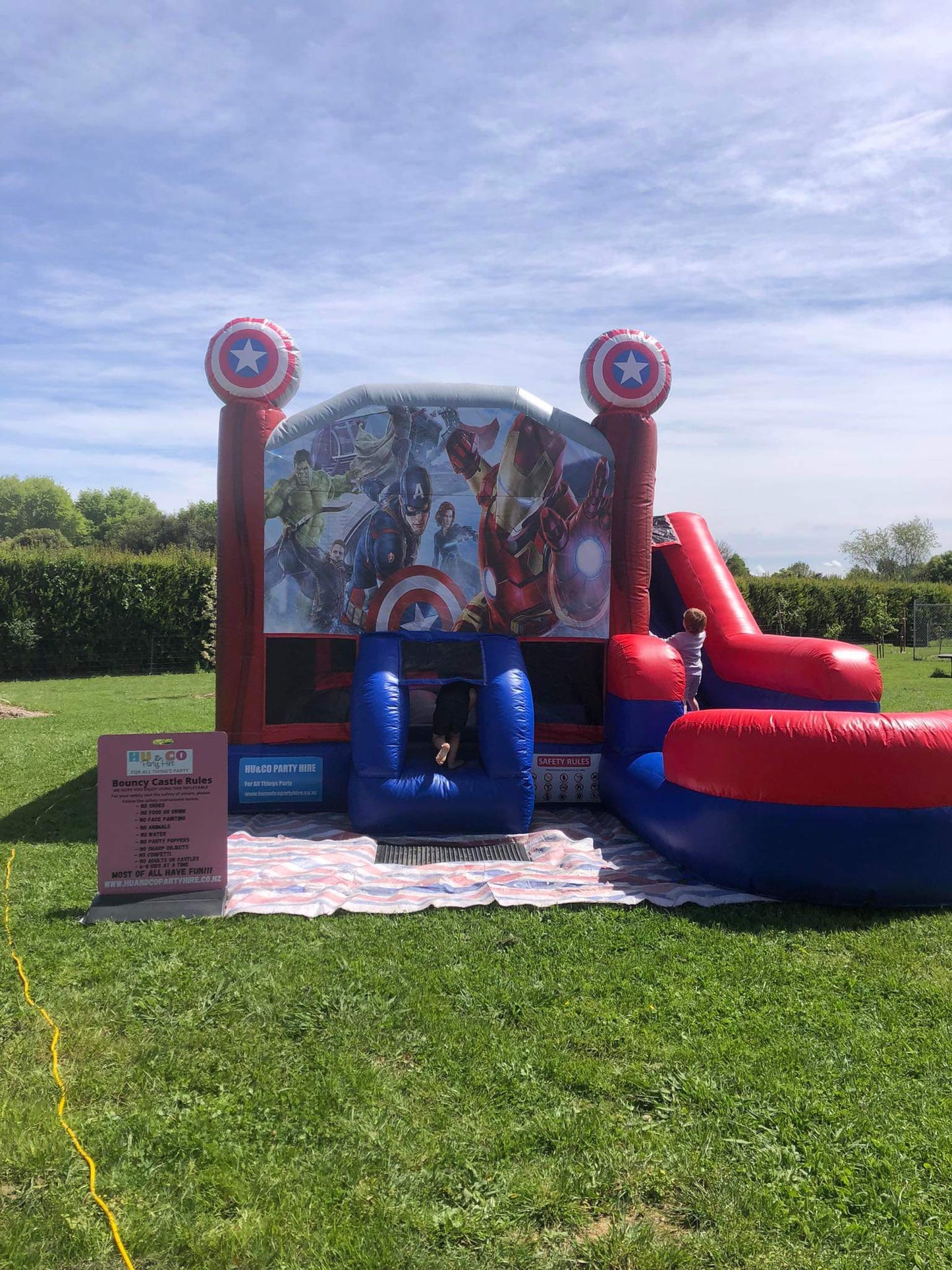 Avengers Bouncy Castle