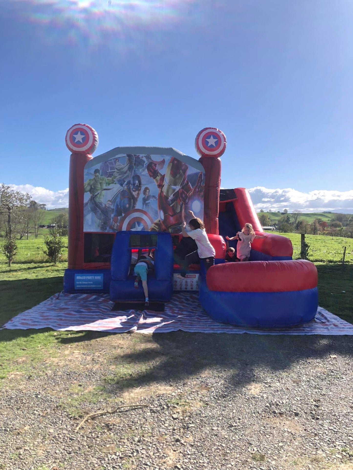 Avengers Bouncy Castle