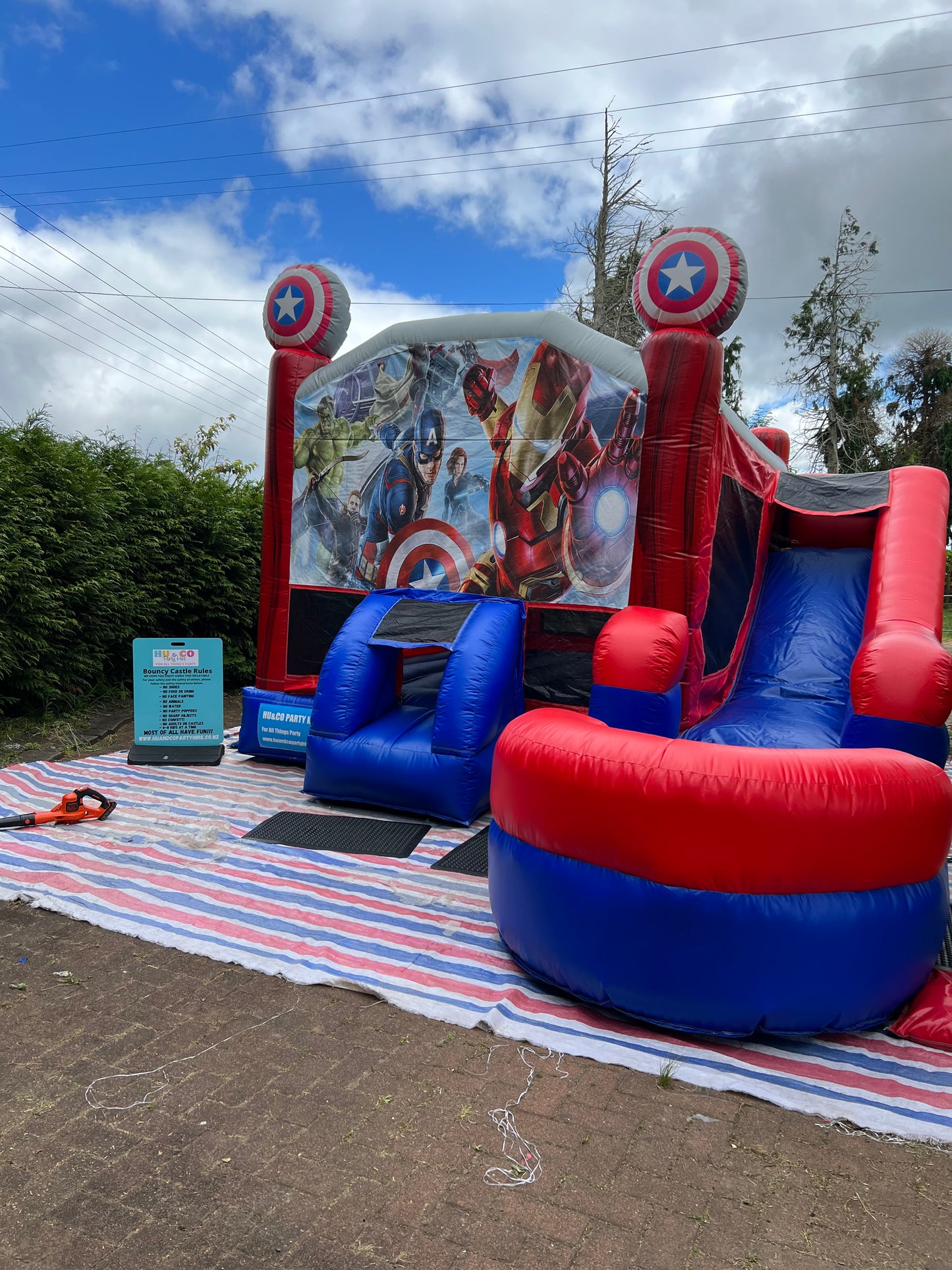 Avengers Bouncy Castle