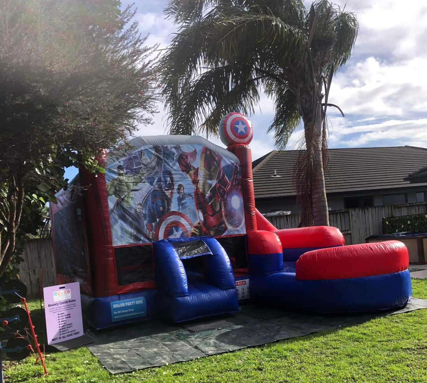 Avengers Bouncy Castle