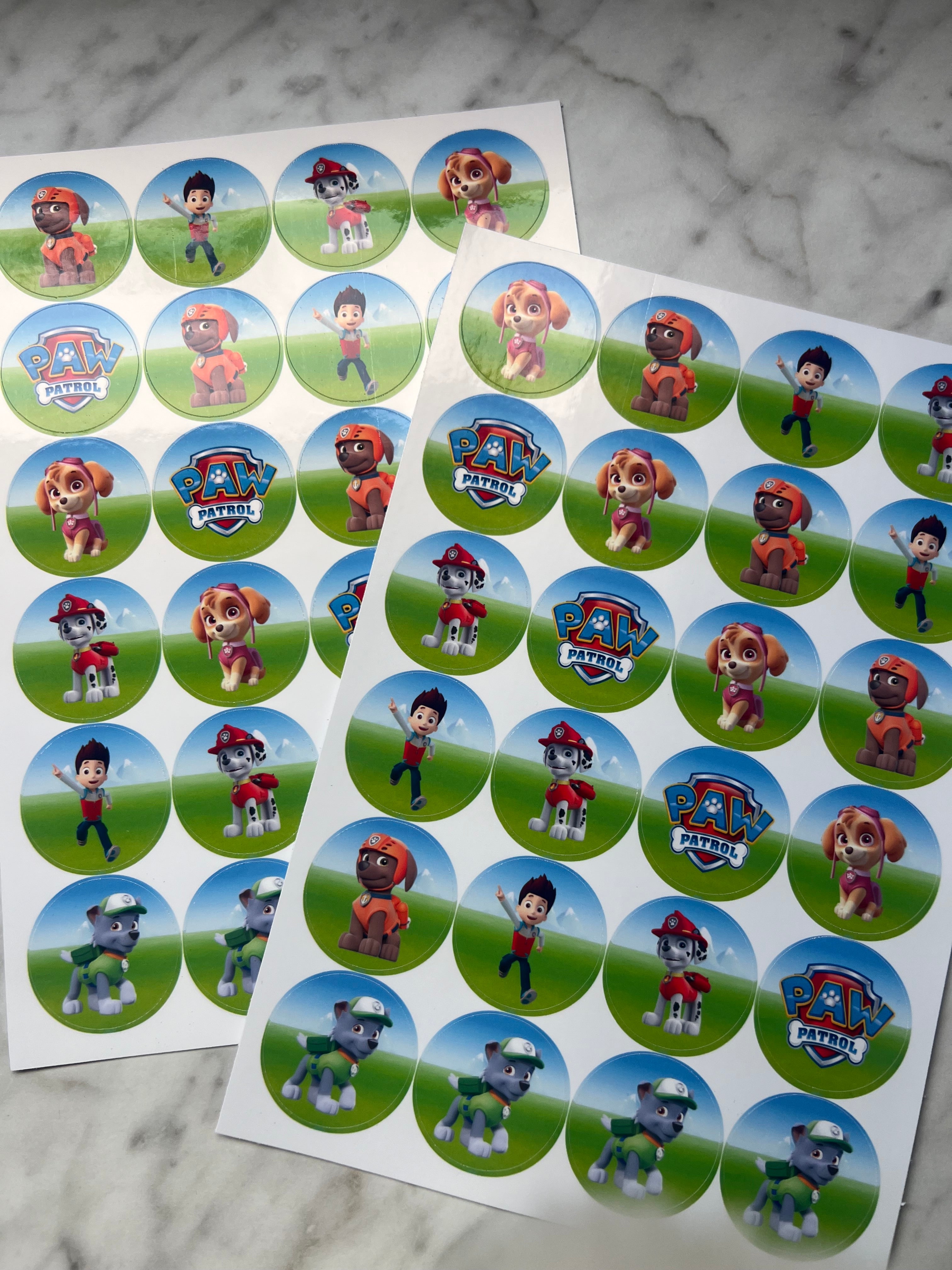 Personlised Sticker Sheets