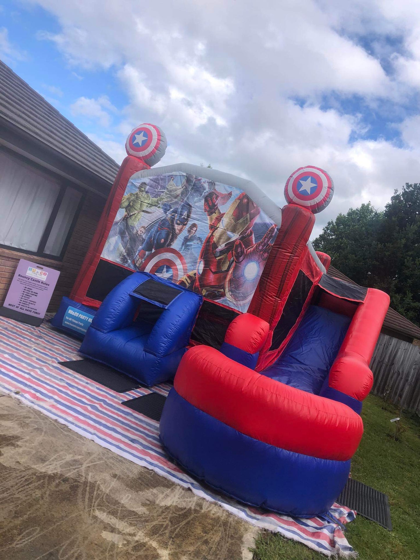 Avengers Bouncy Castle