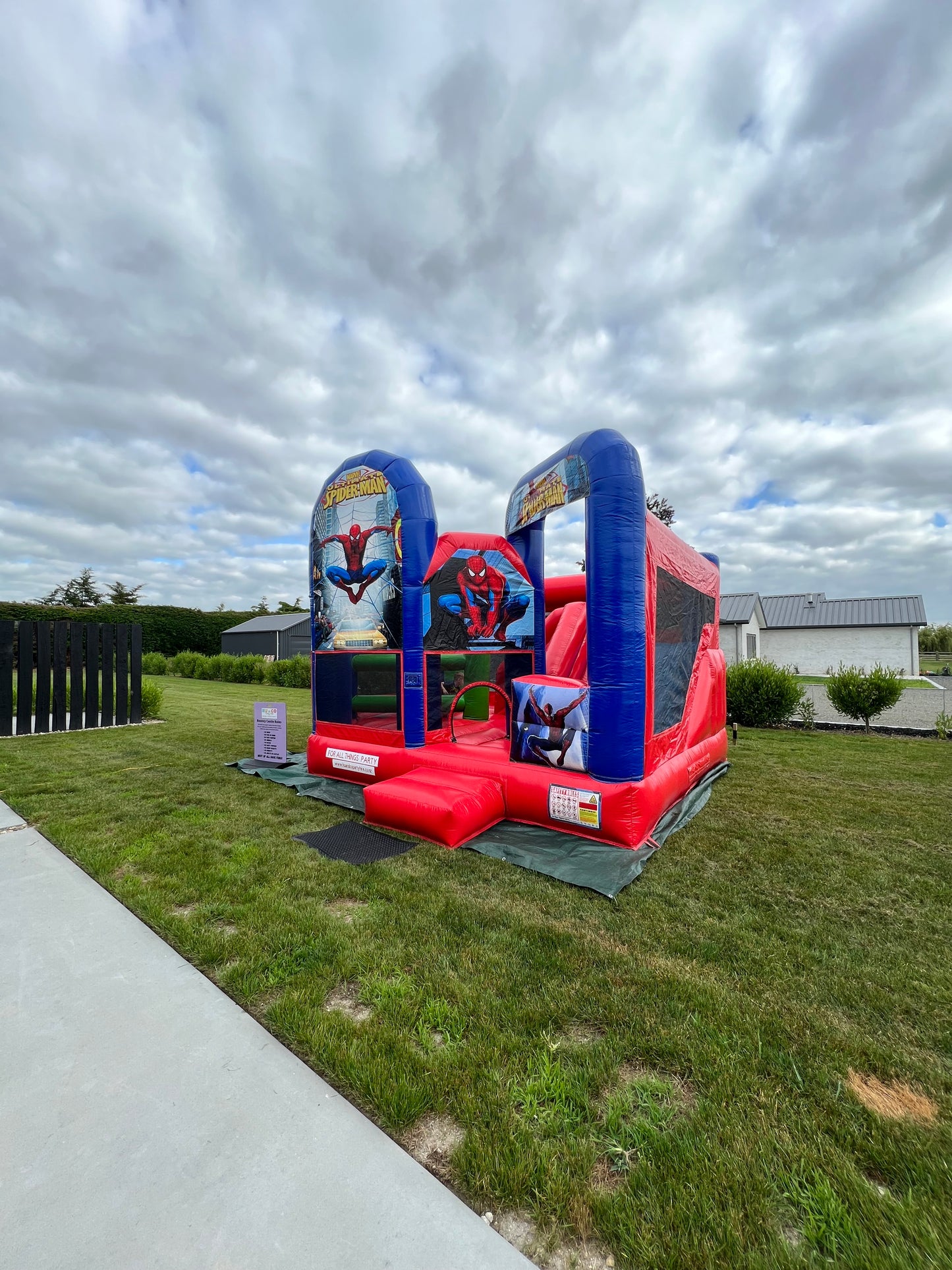 Spiderman Bouncy Castle