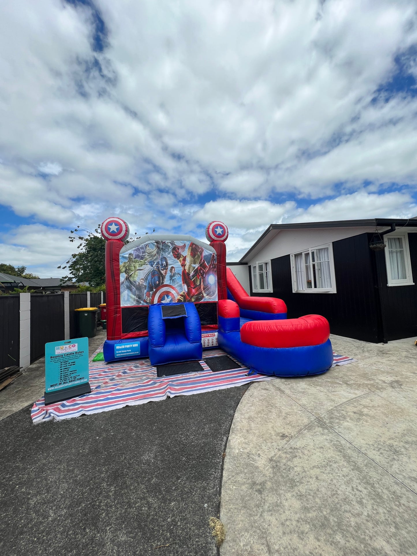 Avengers Bouncy Castle