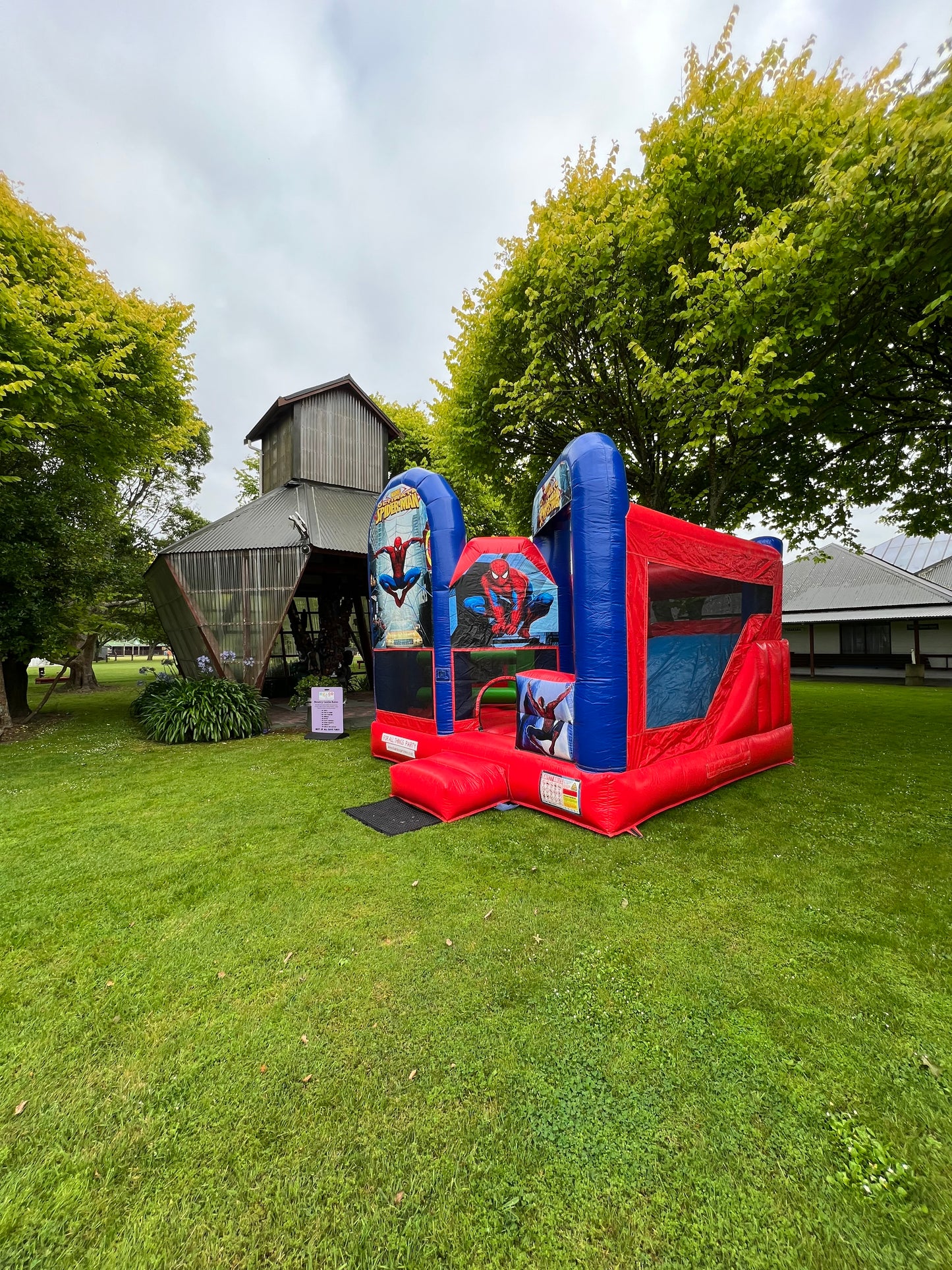 Spiderman Bouncy Castle