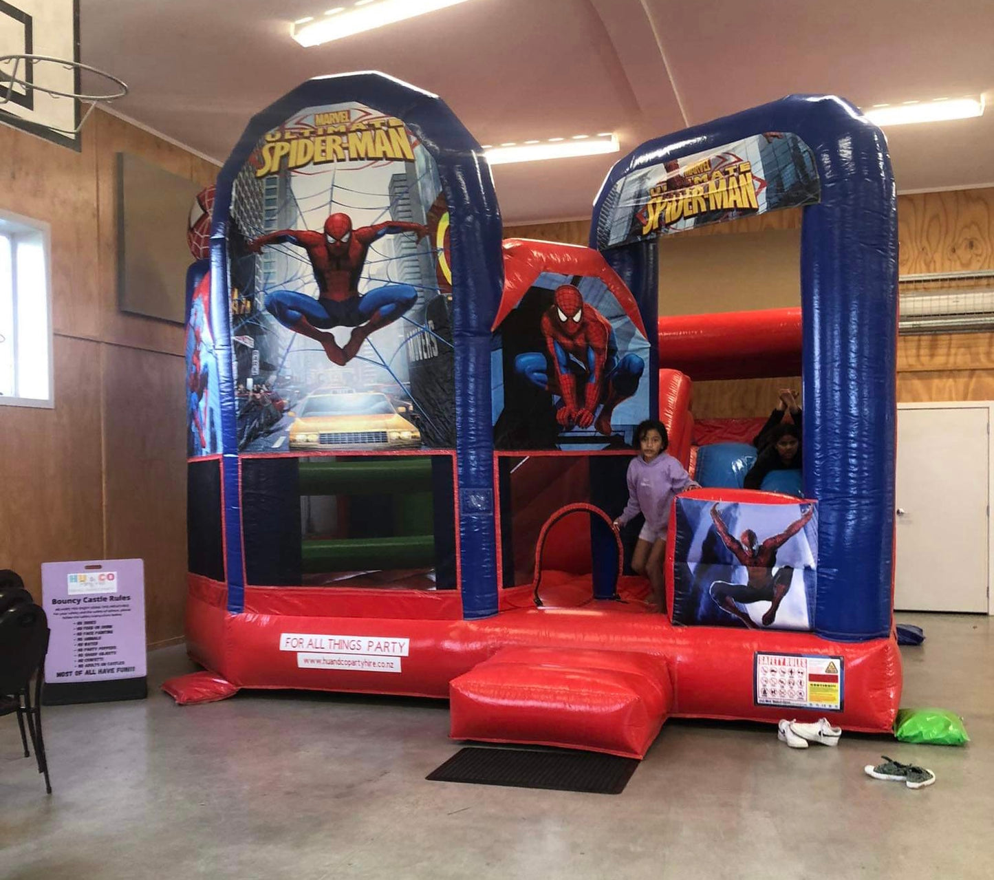 Spiderman Bouncy Castle