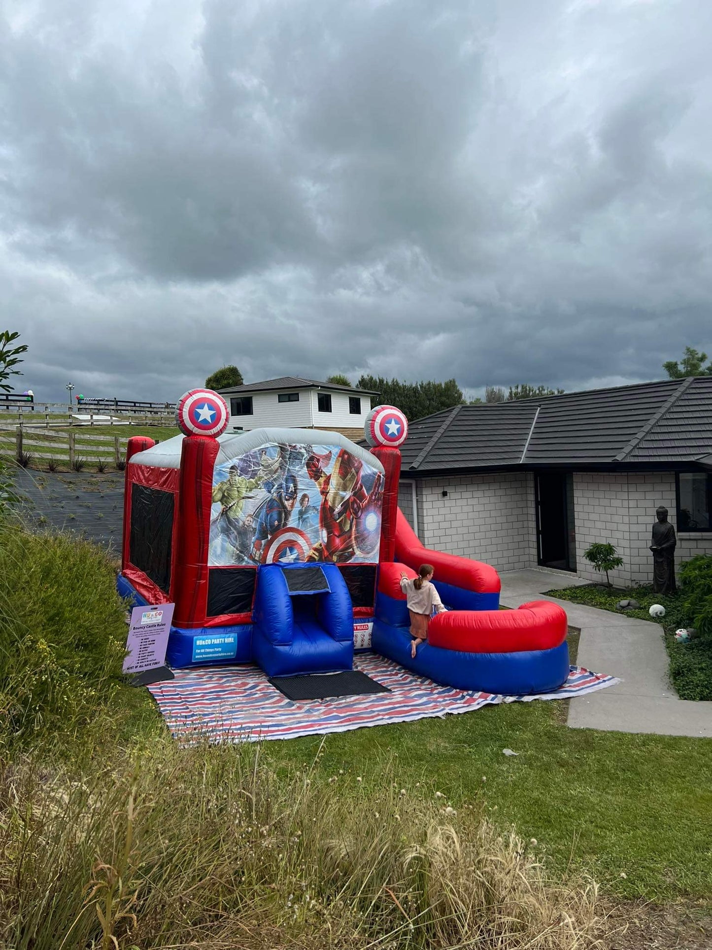 Avengers Bouncy Castle