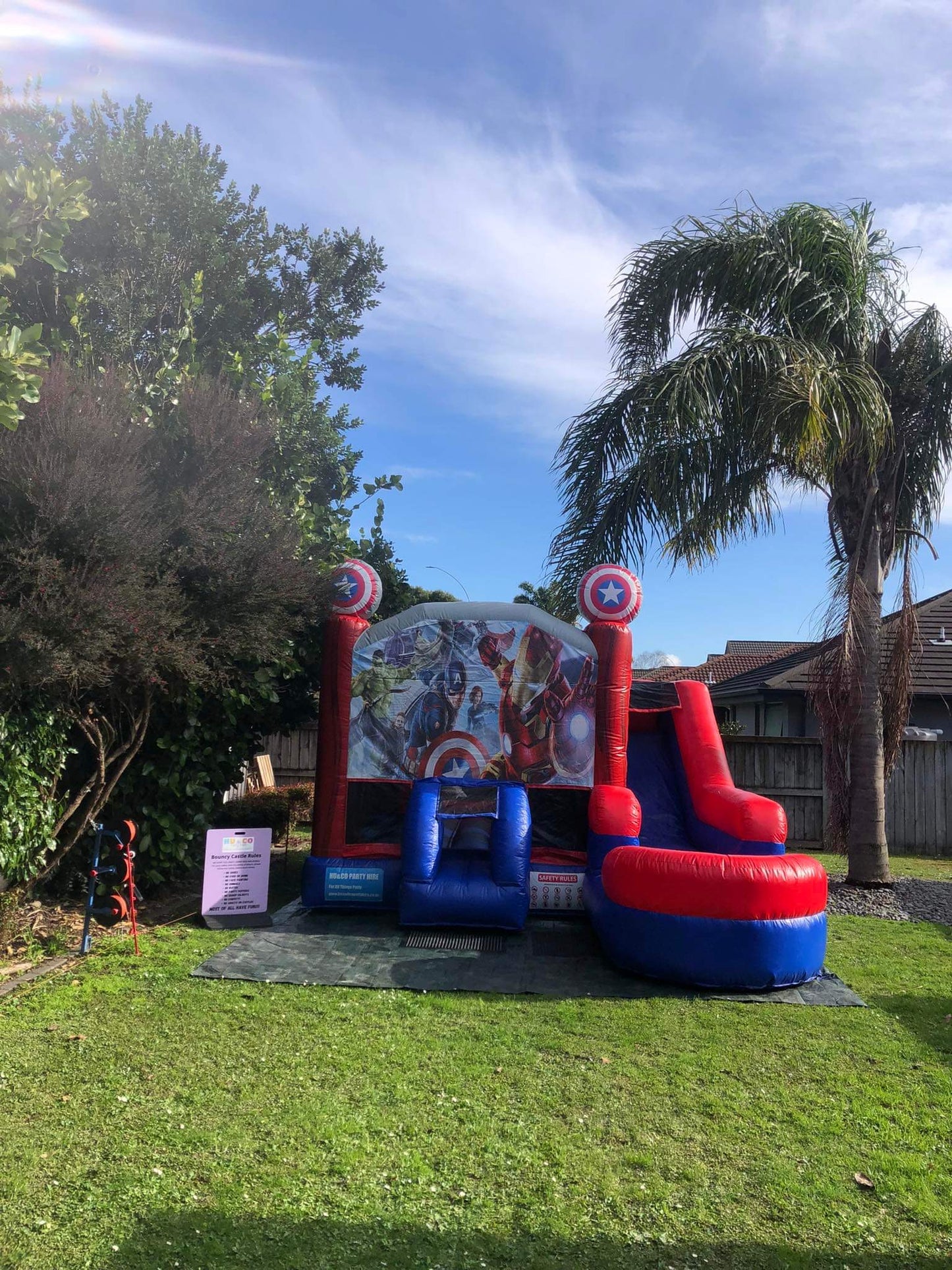 Avengers Bouncy Castle