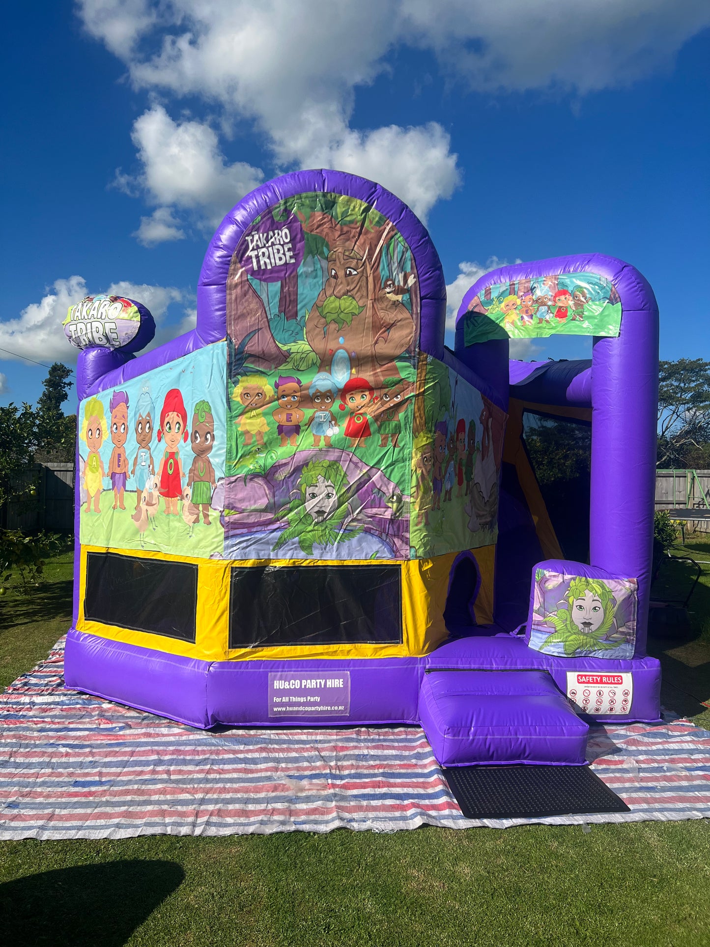 Takaro Tribe Bouncy Castle