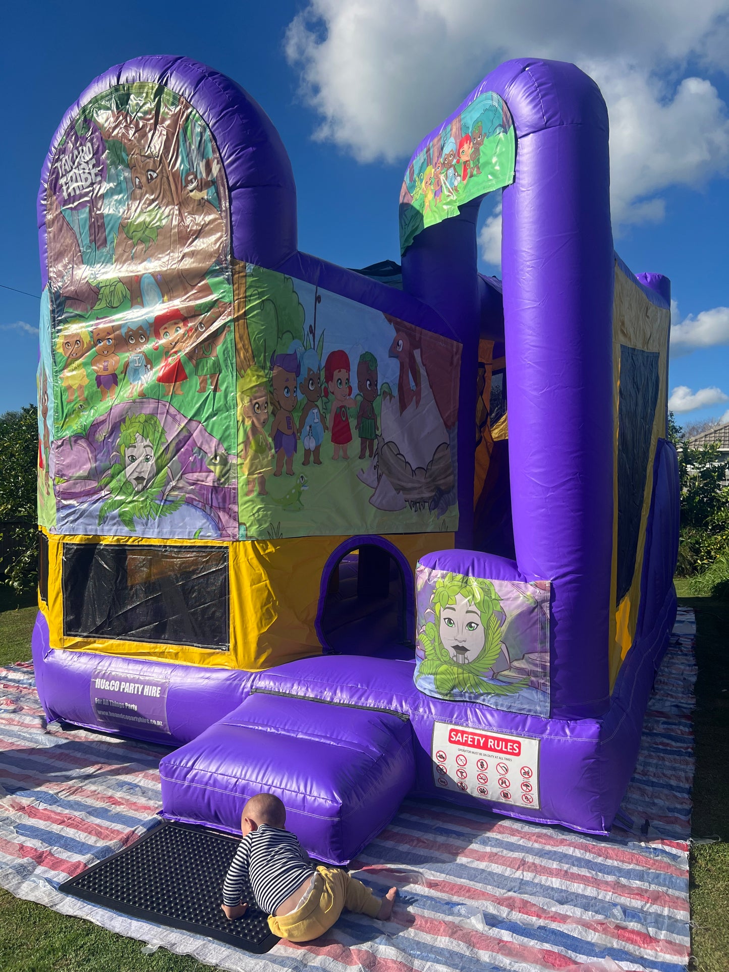 Takaro Tribe Bouncy Castle