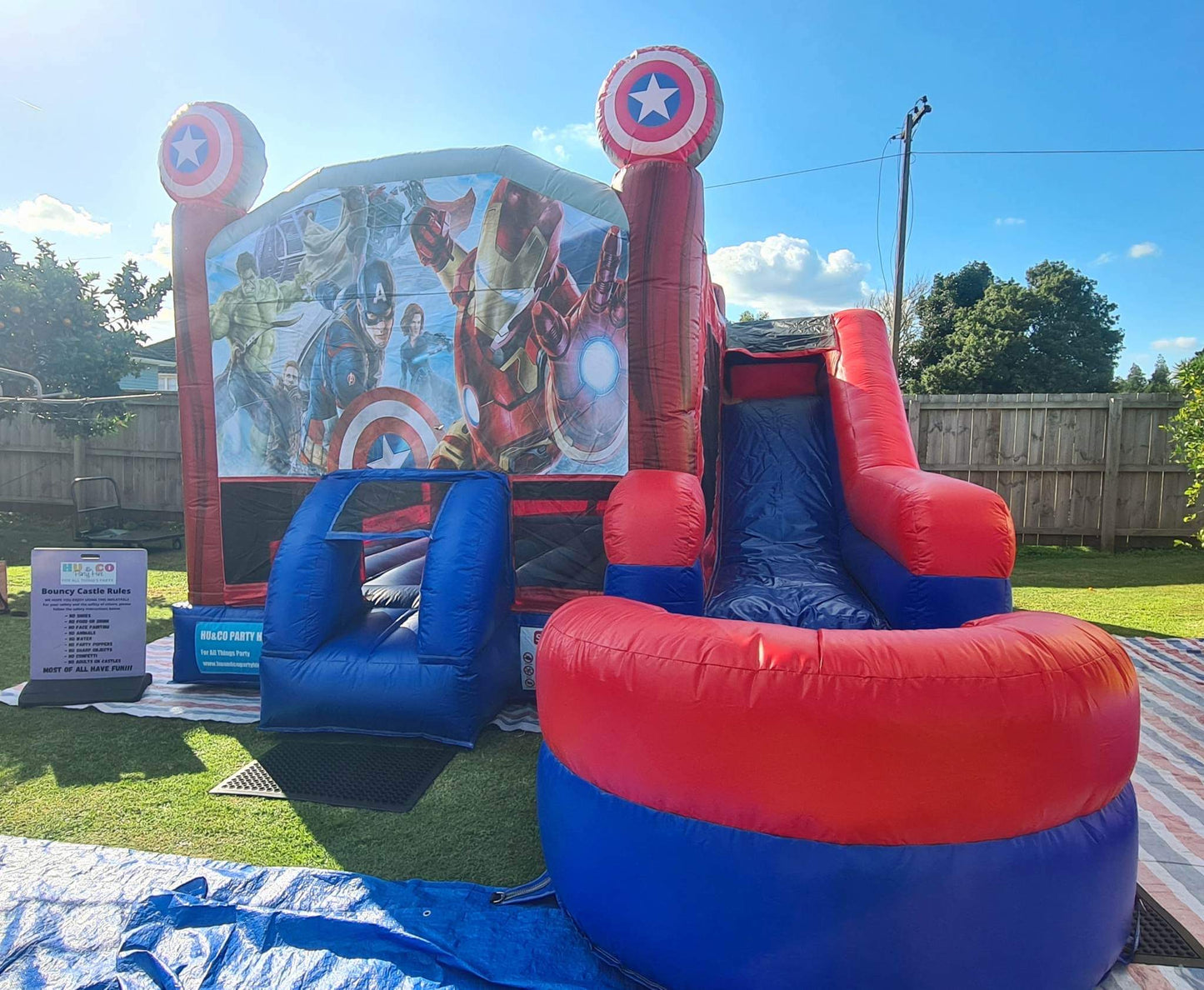 Avengers Bouncy Castle