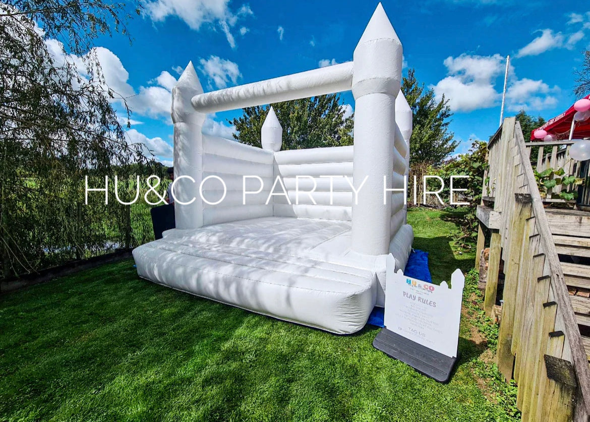 White Bounce House