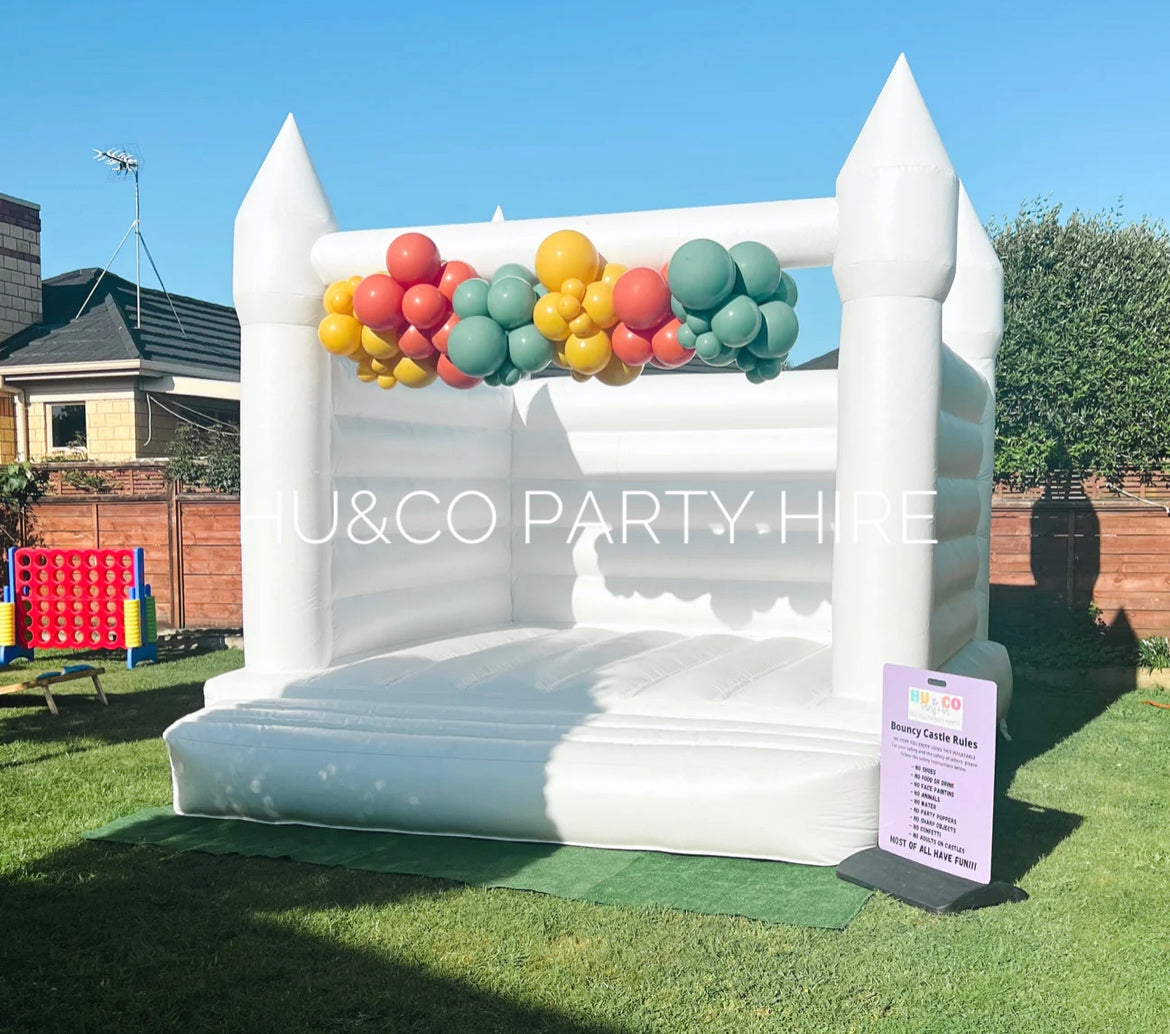 White Bounce House