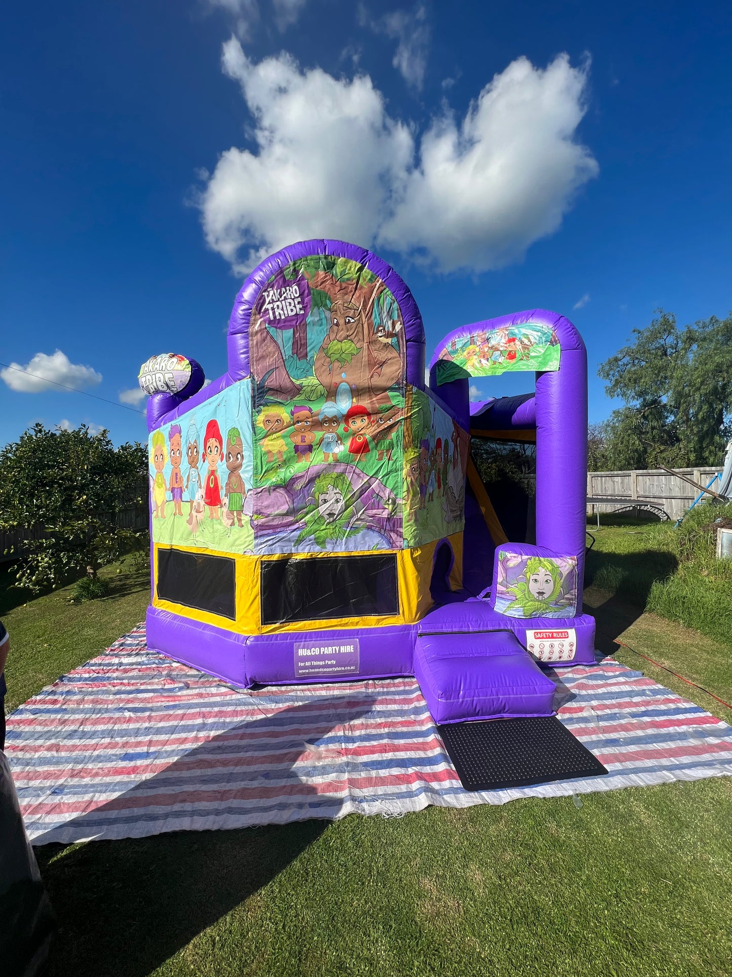 Takaro Tribe Bouncy Castle