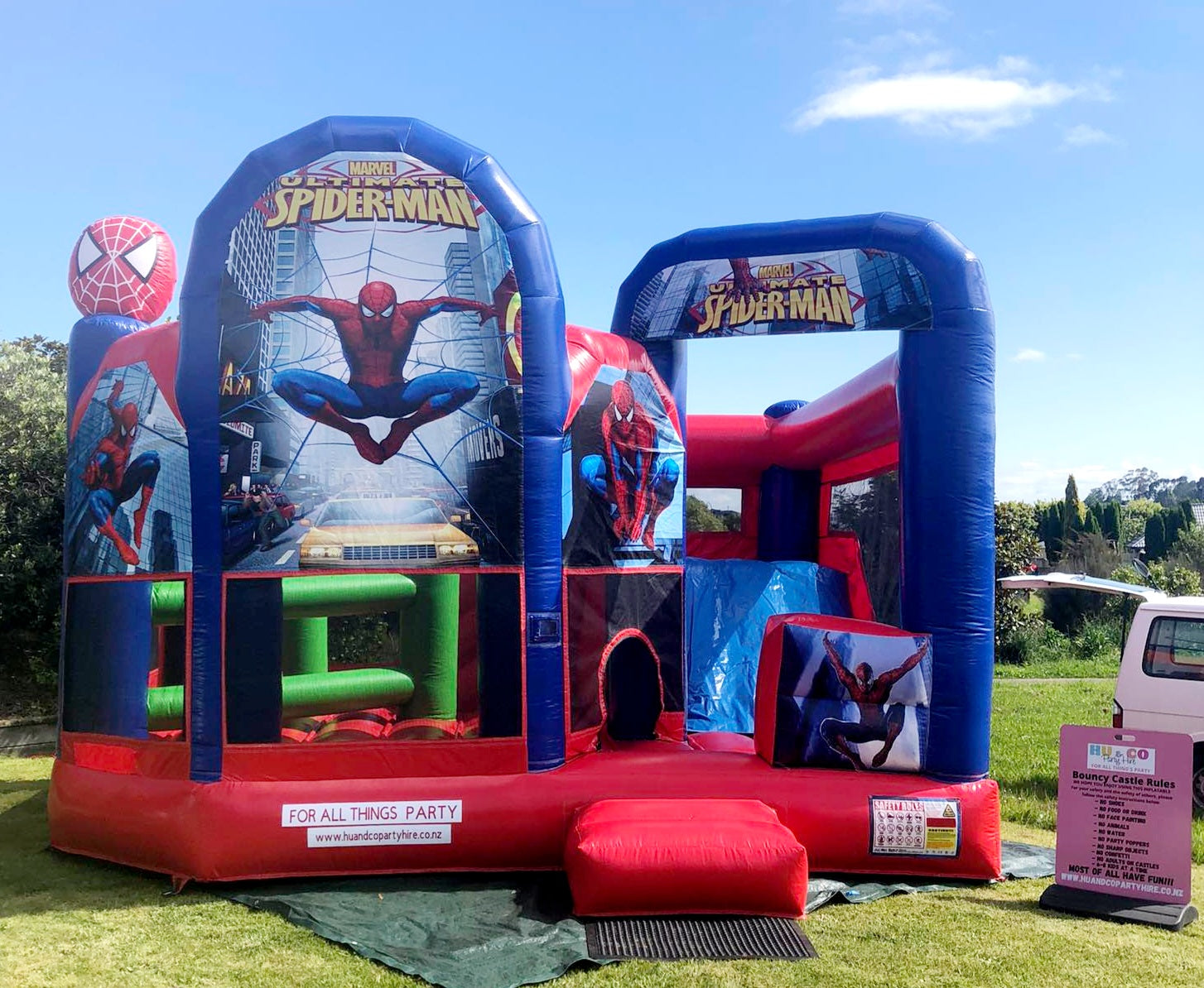 Spiderman Bouncy Castle