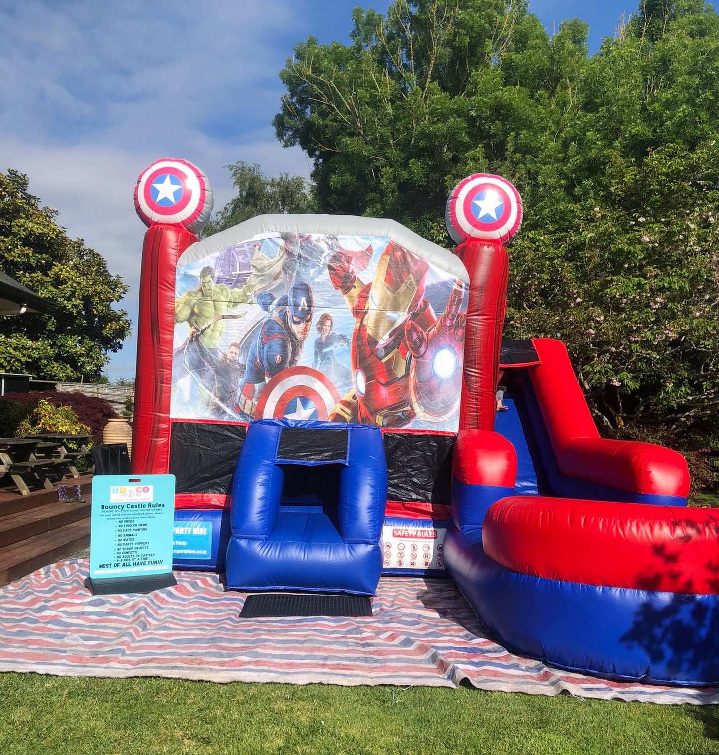 Avengers Bouncy Castle