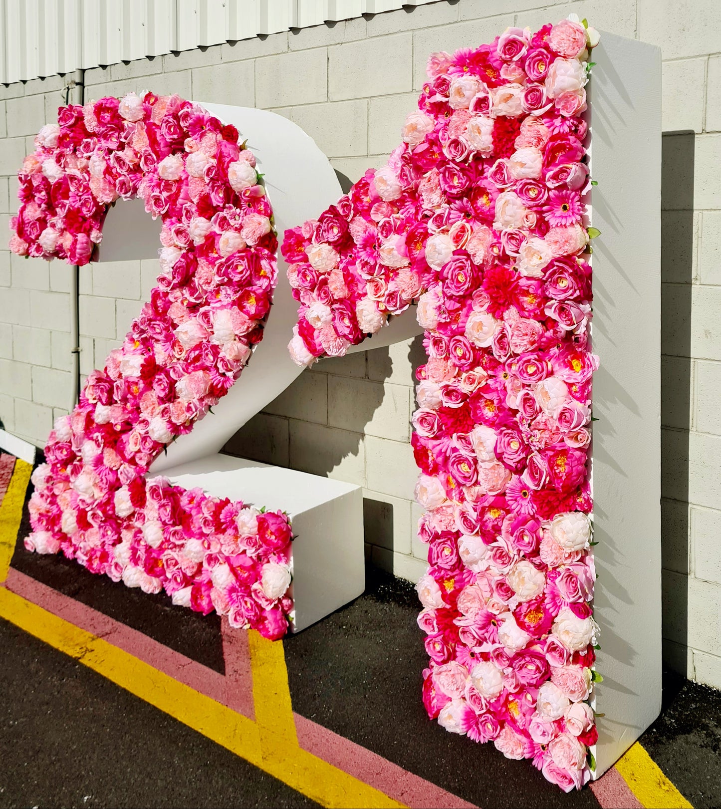 Floral 21 Numbers