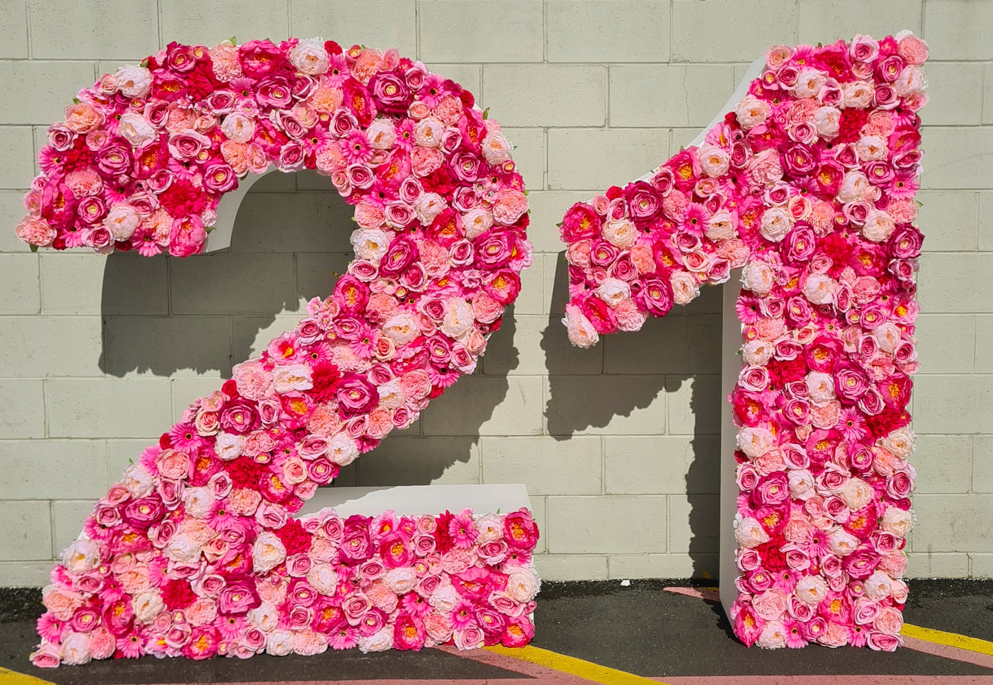 Floral 21 Numbers