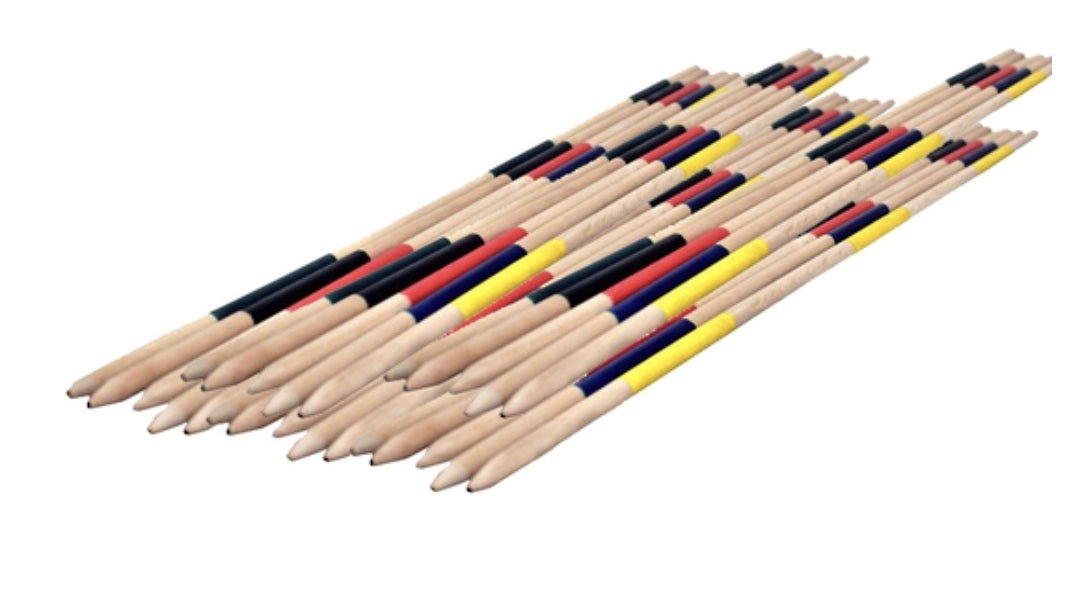 Giant pick up sticks game