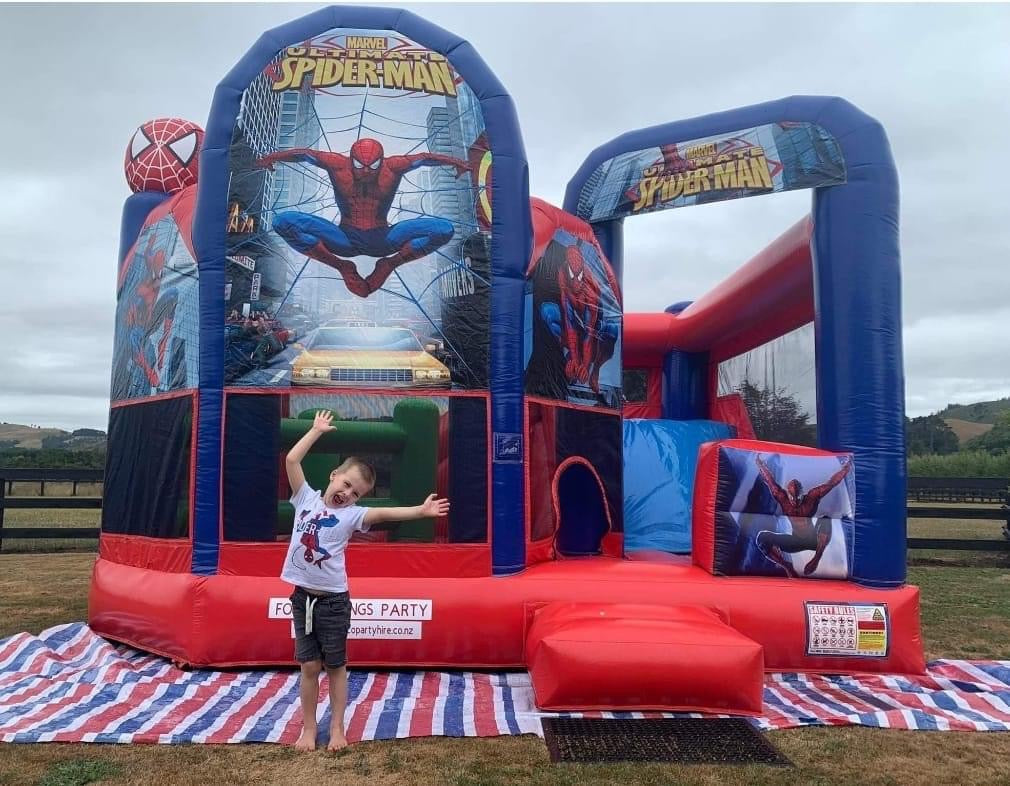 Spiderman Bouncy Castle