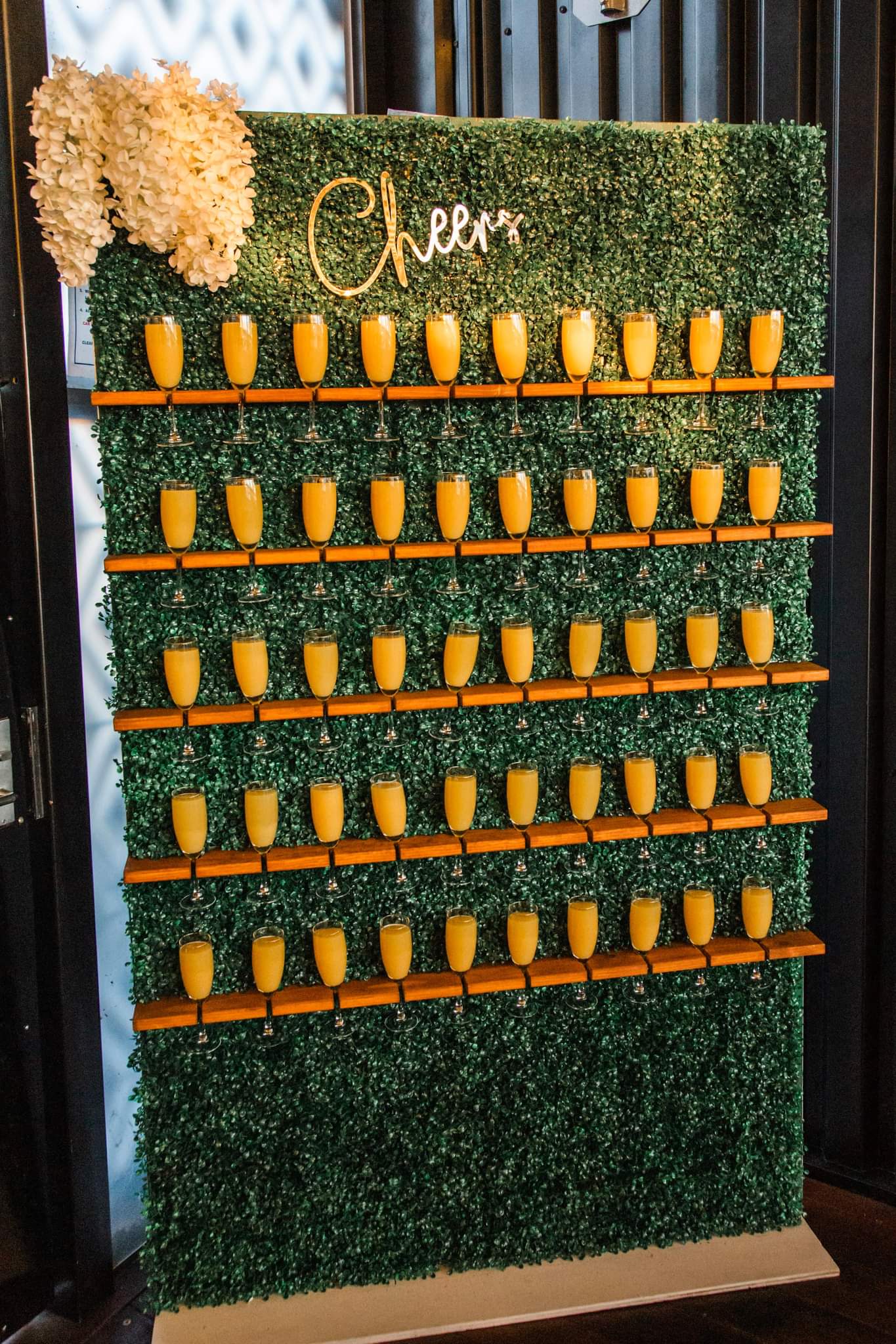 Champagne Wall