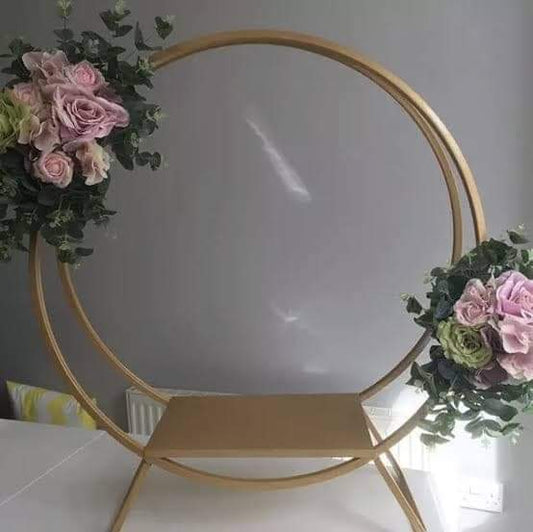 Double ring cake stand